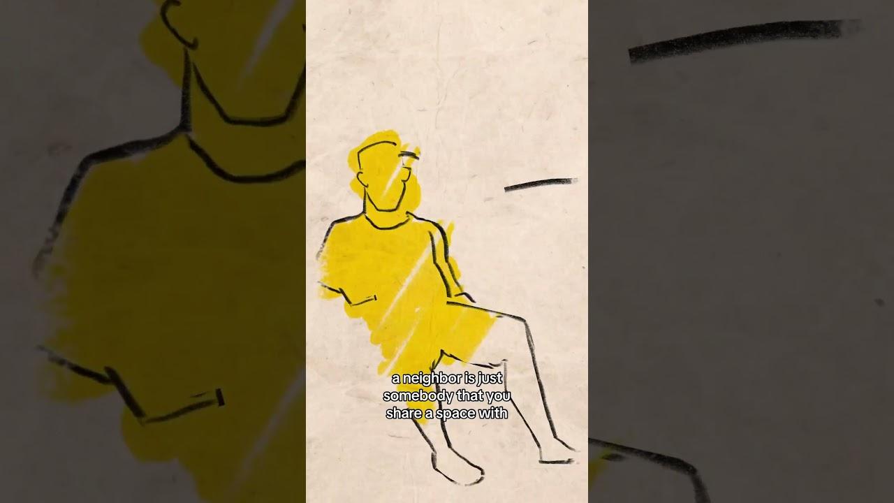 We all have different definitions of the word neighbor.